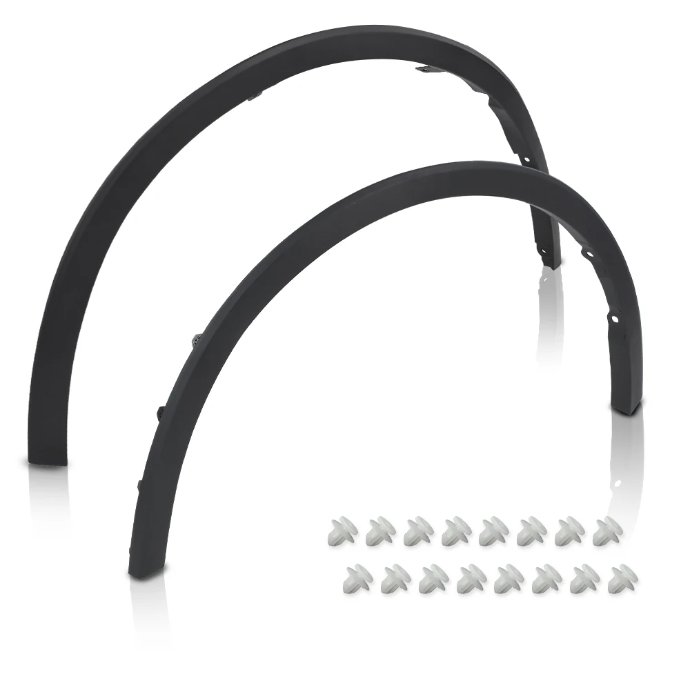 

1Pair Fender Trim Set Fit for 2018-2021 Toyota C-Hr Front Driver Passenger Side 75601F4010, 75602F4010 To1291115, To1290115