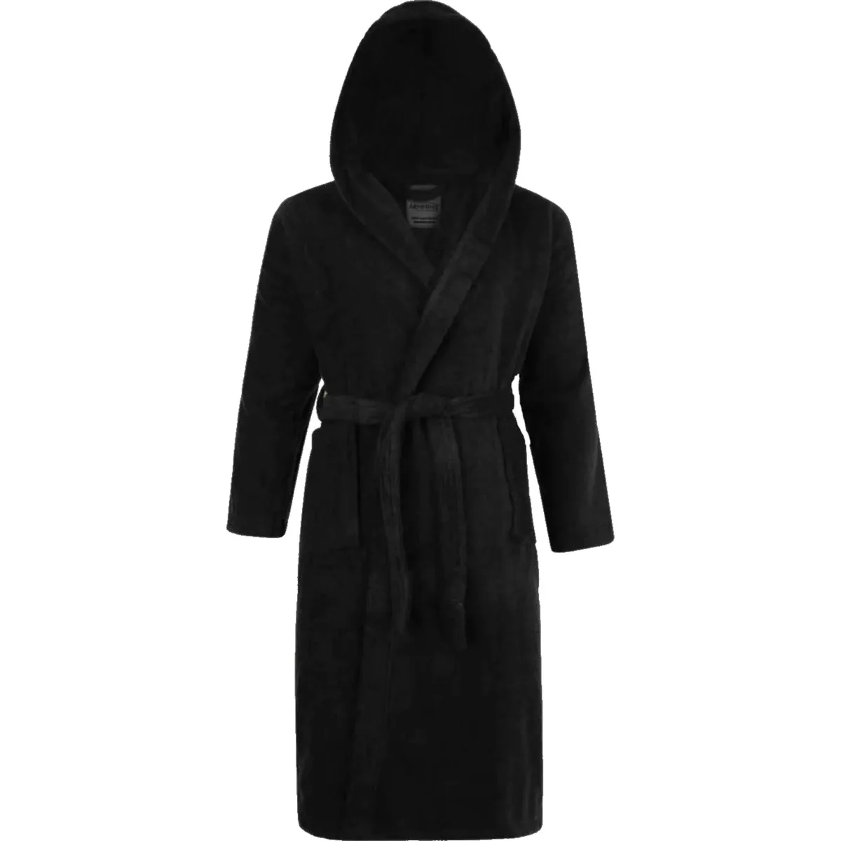 

Hooded Cotton Bathrobe Unisex Water Absorbent Soft Towel Pilage Bath Shower Cloth Quick Dry Non-Stick Long Robe Set