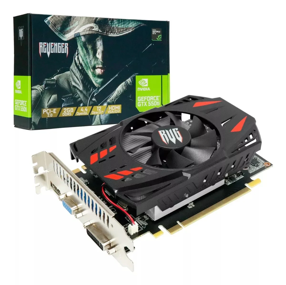 Nvidia Geforce Gtx 550ti 2GB Ddr5 Video Card