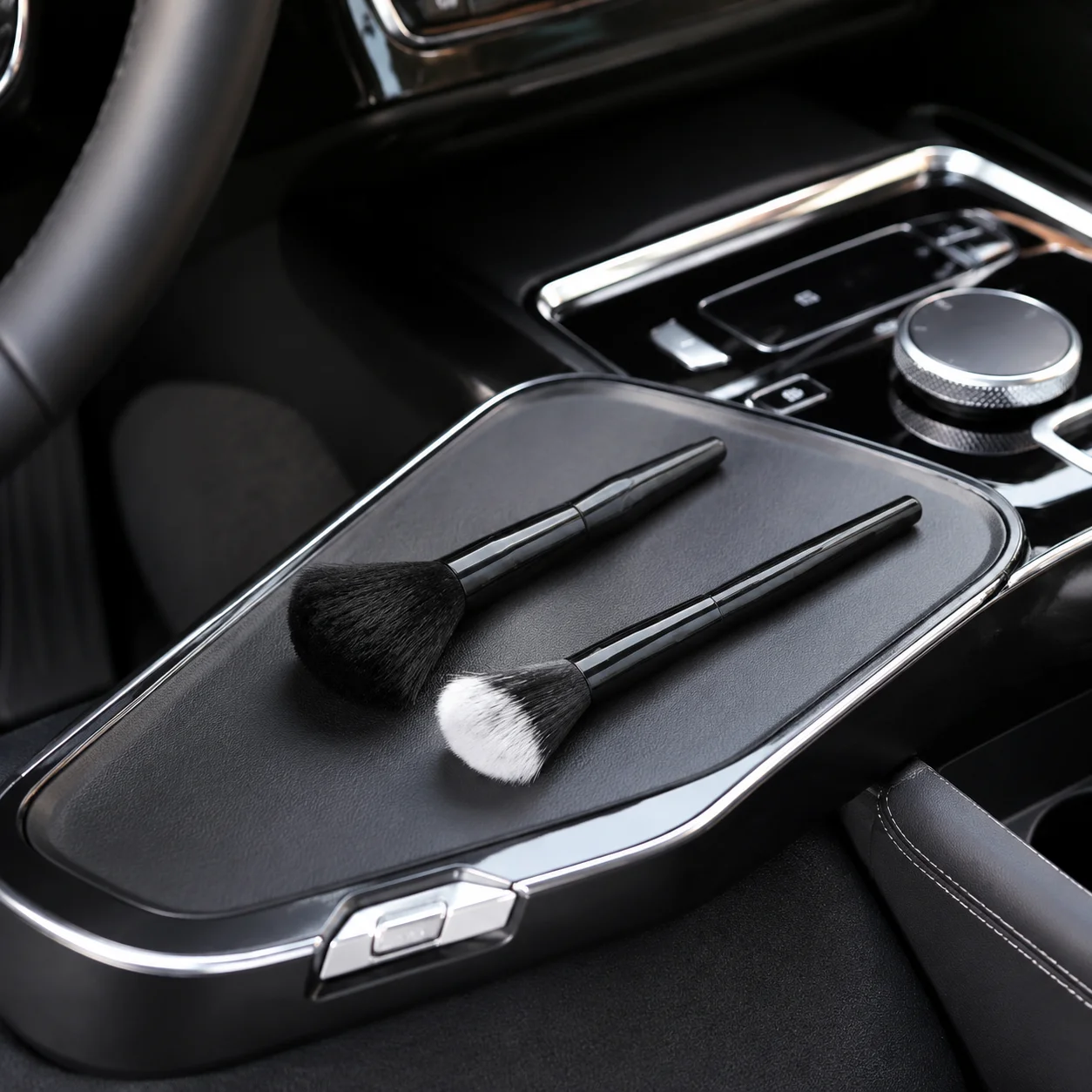Car Interior Cleaning Brush Detailing Kit for Dashboard Seat Console - Soft Bristle Auto Interior Cleaning Tool