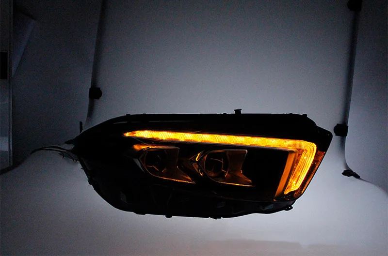 Car LED Headlights Assembly For Mercedes Benz A Class 180 2019-20 High/Low Beam Xenon Light DRL Turn Signal Indicator Front Lamp