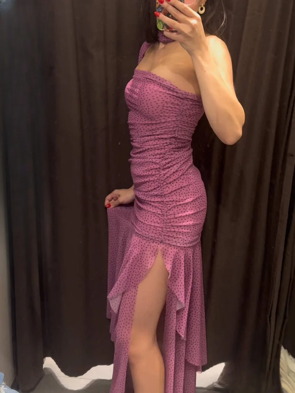 Retro Sexy Hottie Chic Women Dress Polka Dot Sleeveless Backless Maxi Dress Fashion 2025 Summer Evening Party Club Dress