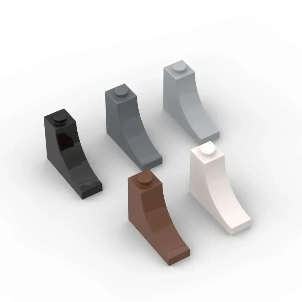 MOC 10 pièces 18653 arc 1x3x2 blocs de construction Kit maison inversée château briques particules jouet éducatif enfants anniversaire enfant cadeau