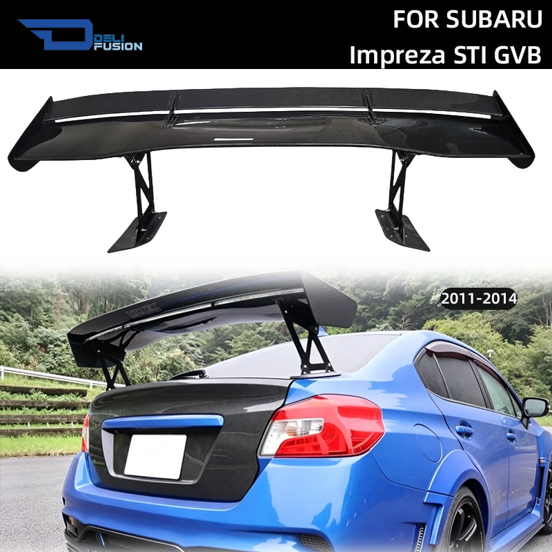 

Carbon GT Rear Spoiler Wing 1600MM For 2011-2014 Subaru Impreza GVB STI VOLTX TYPE-5 Style Car Body Kit Accessories