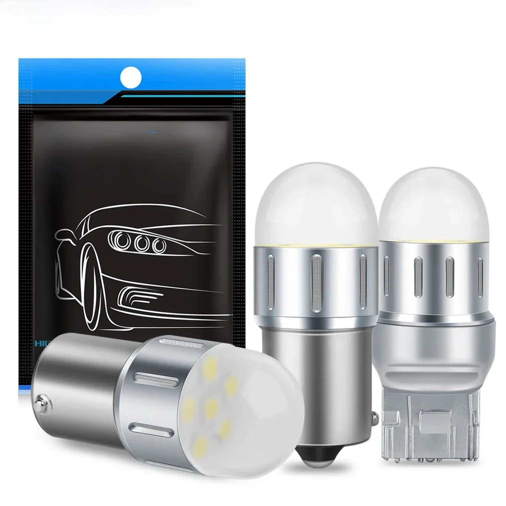P21W PY21W P21 5W LED 1156 BA15S BAU15S 1157 BAY15D BA15D LED T20 7440 7443 ampoules clignotants de voiture lampe Automobiles 12V