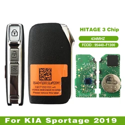 CN051096 Replacement Fob 95440-F1300 For KIA Sportage 2019 Car Key Remotes 433Mhz ID47 Chip FCC: FOB-4F23