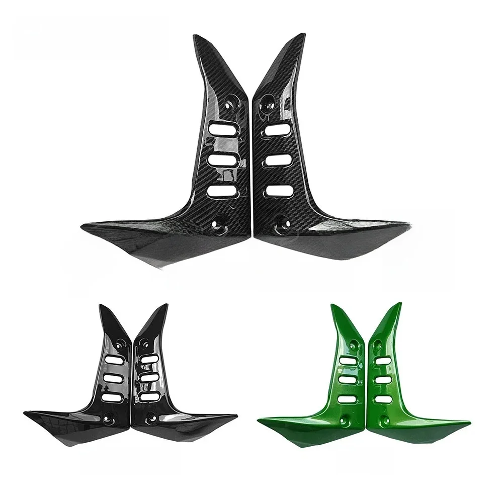 Couvercle de panneau latéral de radiateur de carénage en plastique ABS pour moto, protecteur de capot adapté à Kawasaki Z 750 Z750 2004 2005 2006 2007