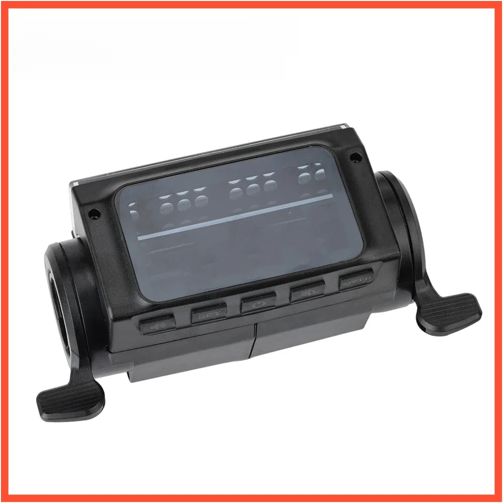 Coque de protection pour écran Lcd de tableau de bord, pour KUGOO S1 S2 S3, pièces de Scooter électrique avec poignée de frein d'accélérateur