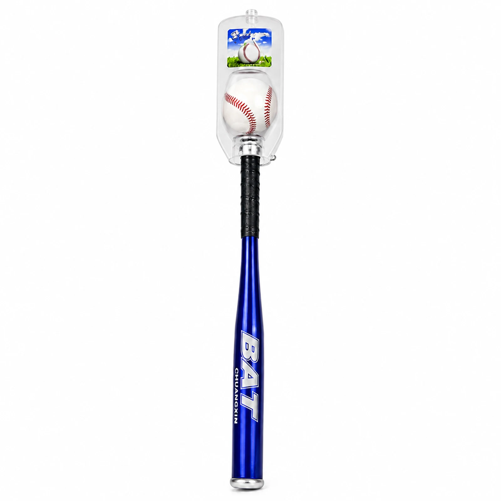 70 cm aluminium honkbalknuppel met bal – lichtgewicht honkbalknuppel, sportset.