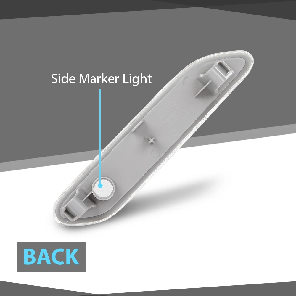بدوره مصباح إشارة عدسة واضحة Rh صالح ل 2011-2016 ميني كوبر R60 ل 2013-2016 ميني كوبر R61 بيسمان 63139802570 مقاوم للماء #2