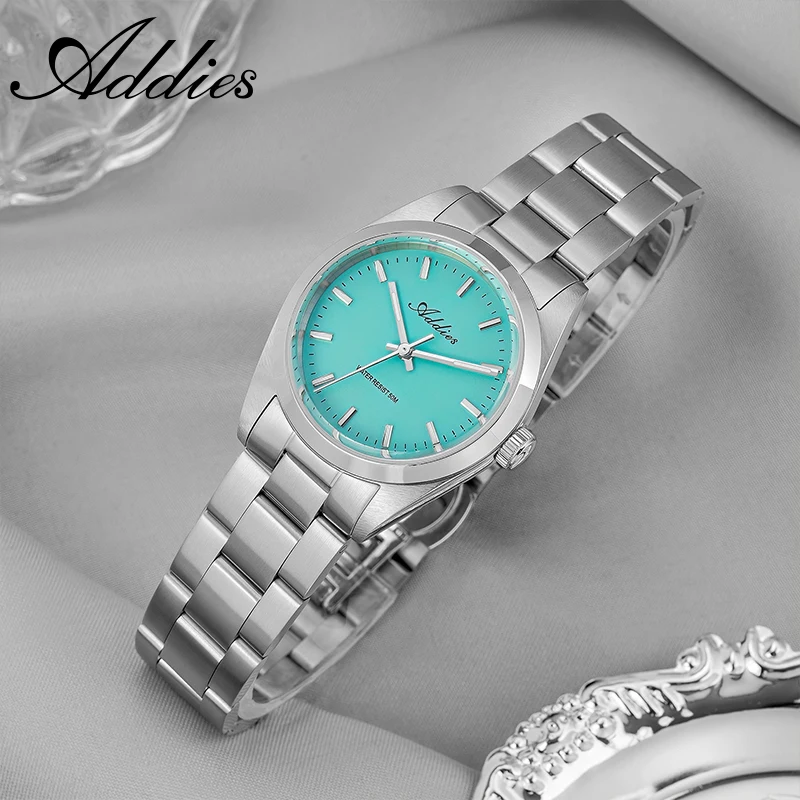 ADDIES 31mm Luxury Woman Wristwatch Miyota 2035 Sapphire Glass Super Luminous Ladies Watches 50m Waterproof Business Woman Watch