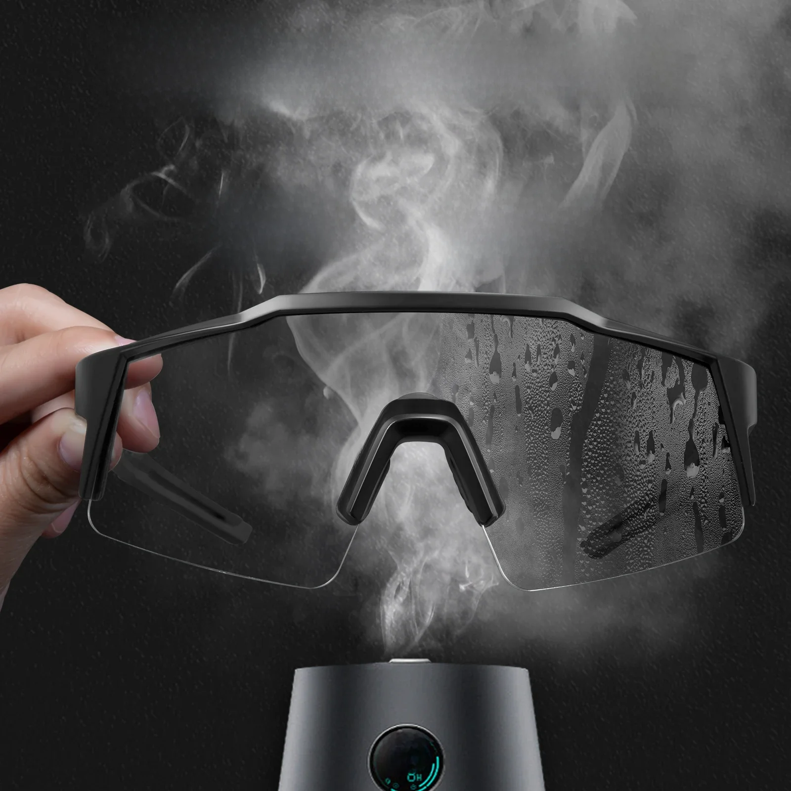 AliExpress kapvoe Kapvoe Anti-fog Photochromic Cycling Glasses Men Women Outdoor Sunglasses Mountain Bicycle Sports Goggles MTB Racing UV400