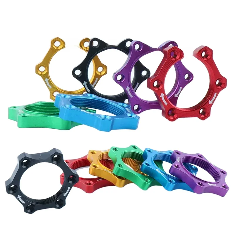 AliExpress RISK 2pcs Bicycle Bike 44mm 48mm Freewheel Threaded Hub Disc Brake Rotor 6-Bolt Flange Adapter Converter