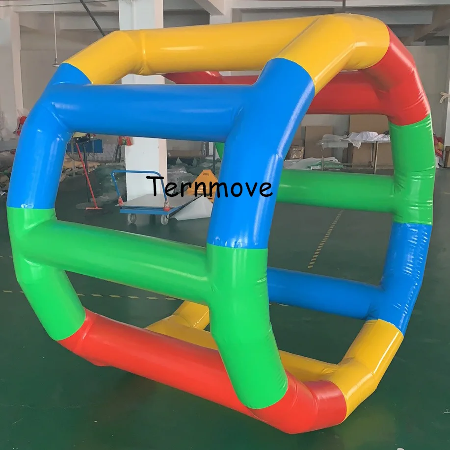 Fun Inflatable Roller Ball Kid's Inflatable Water Toys Inflatable Water Wheel for Swimming Pool or Aqua Park Rental Using