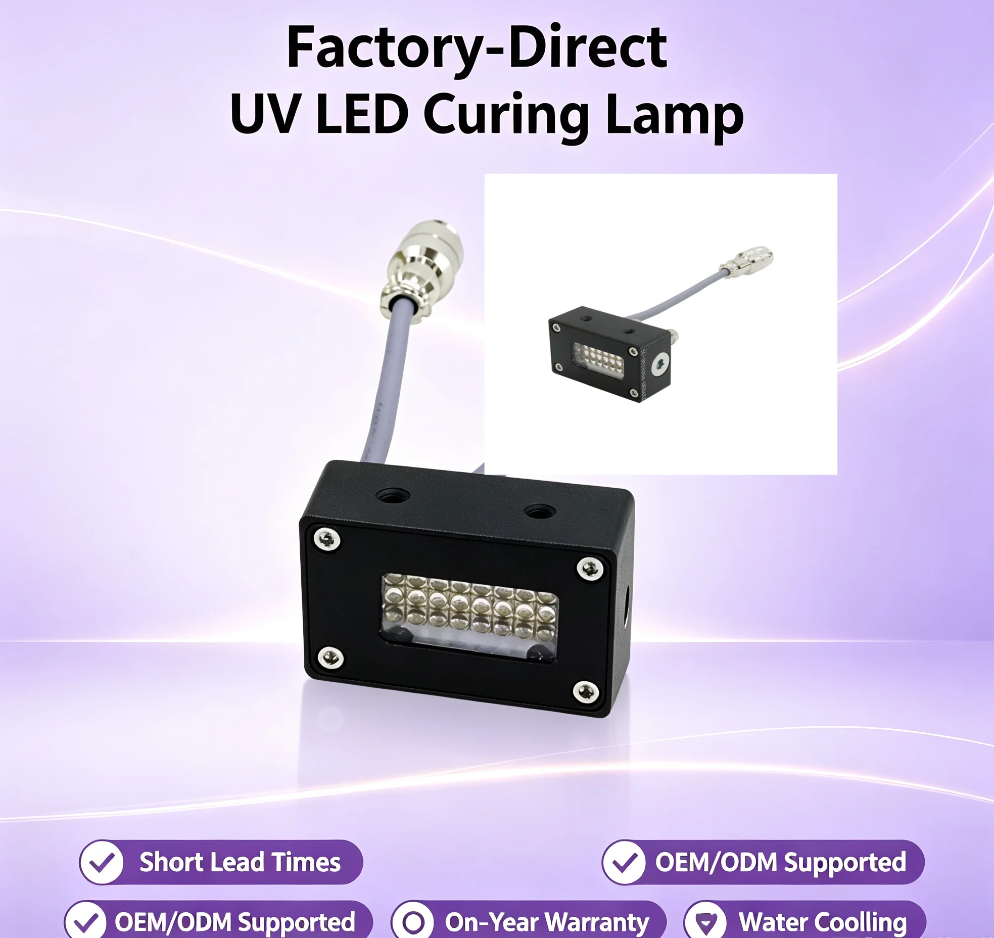 33*15 MM UV LED Pre Curing Lam - Uv Led Lamp Printer 评论和价格