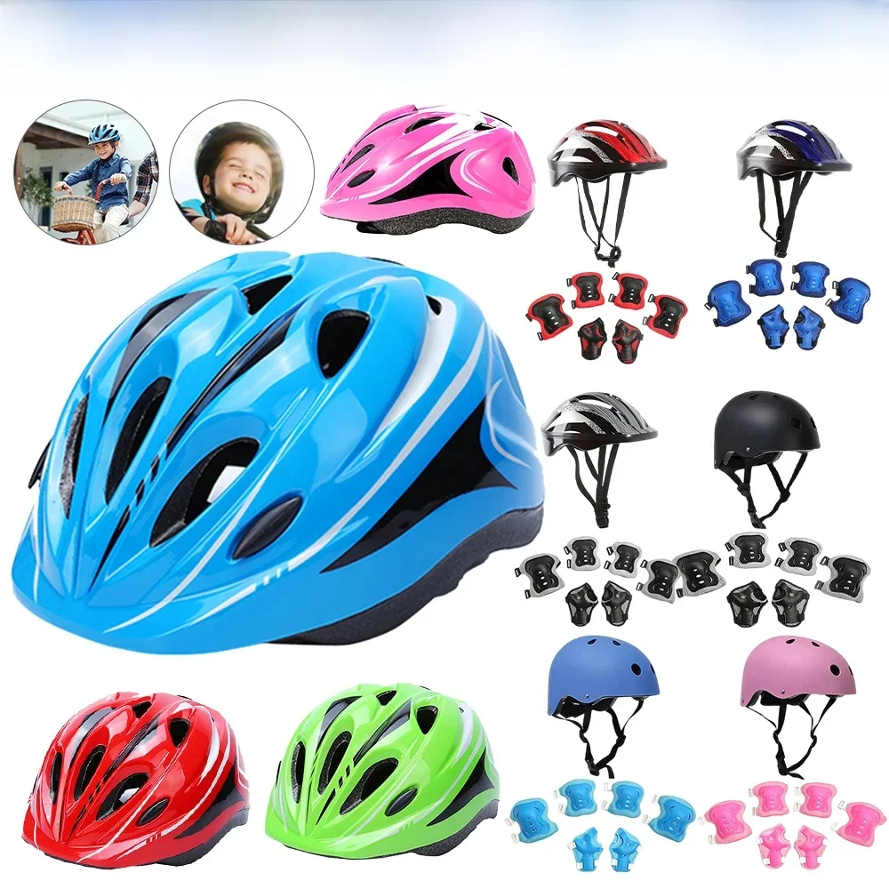 AliExpress NONE Kids Bike Helmets EPS PC Cycling Safety Hat Children Ultralight Breathable Head Protector Helmet Outdoor Sports Riding Equipment