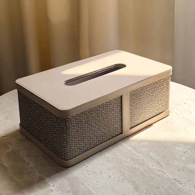 Highend Rectangular Tissue Box | Creative Bathroom Organizer & Bedroom Tabletop Decor for Elegant Home Design
