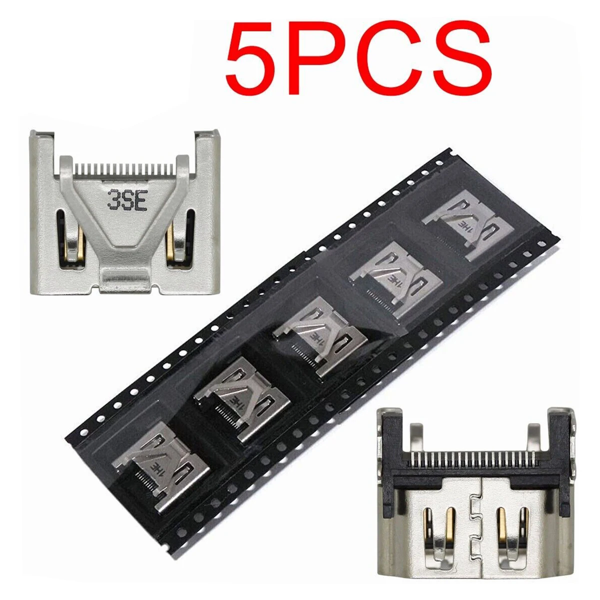 5PCS For Playstation 4 Slim PS4 Slim HDMI Port Socket Interface Connector