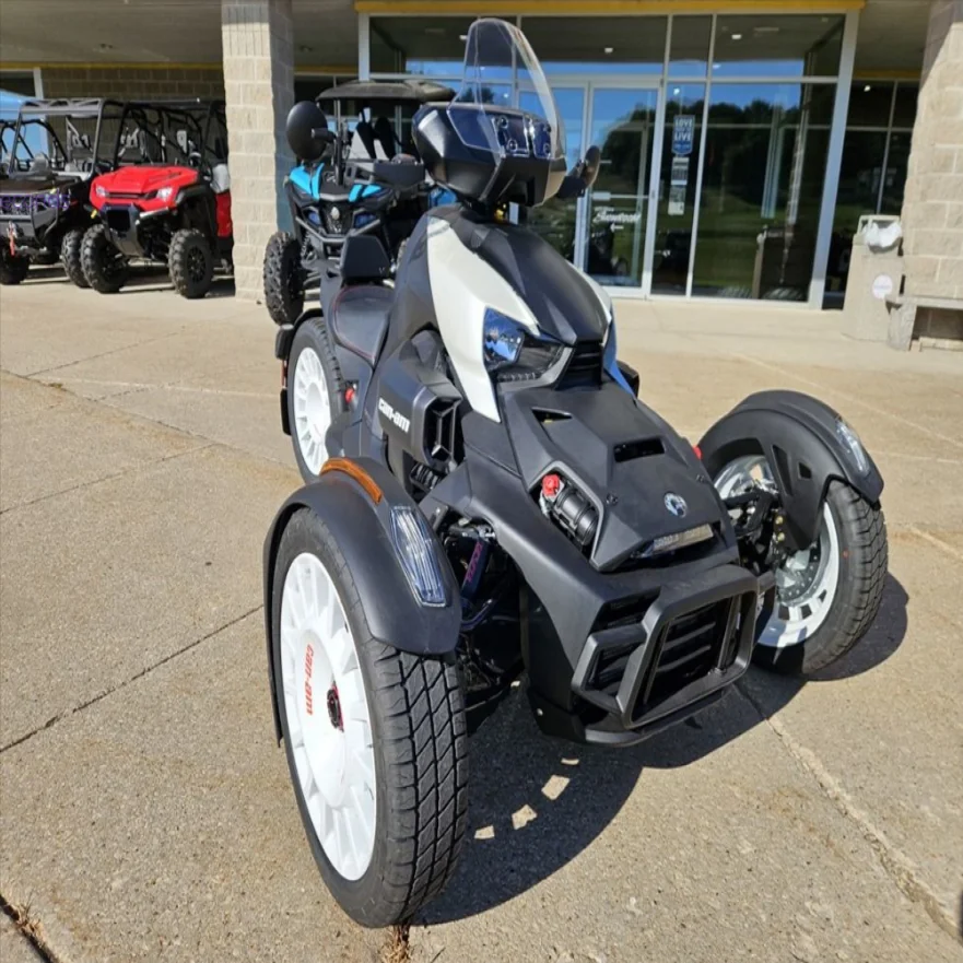 Brand New 2023 Can-Am Ryker 900 Rally Intense Black 3 Wheel Motorcycle