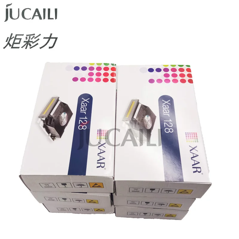 Imagem -02 - Jucaili-nova Cabeça de Impressão para Impressora Jato de Tinta Xaar 128 40pl 80pl Roxo Azul 360dpi 40pl 200dpi 80pl Prima-hrc060