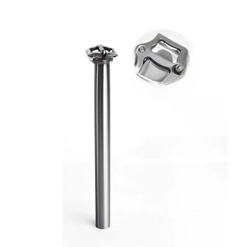 AliExpress NONE 8-Shape Titanium Seatpost, 27.2mm/30.9mm/31.8mm for Gravel Road/MTB Bicycle Folding Bike