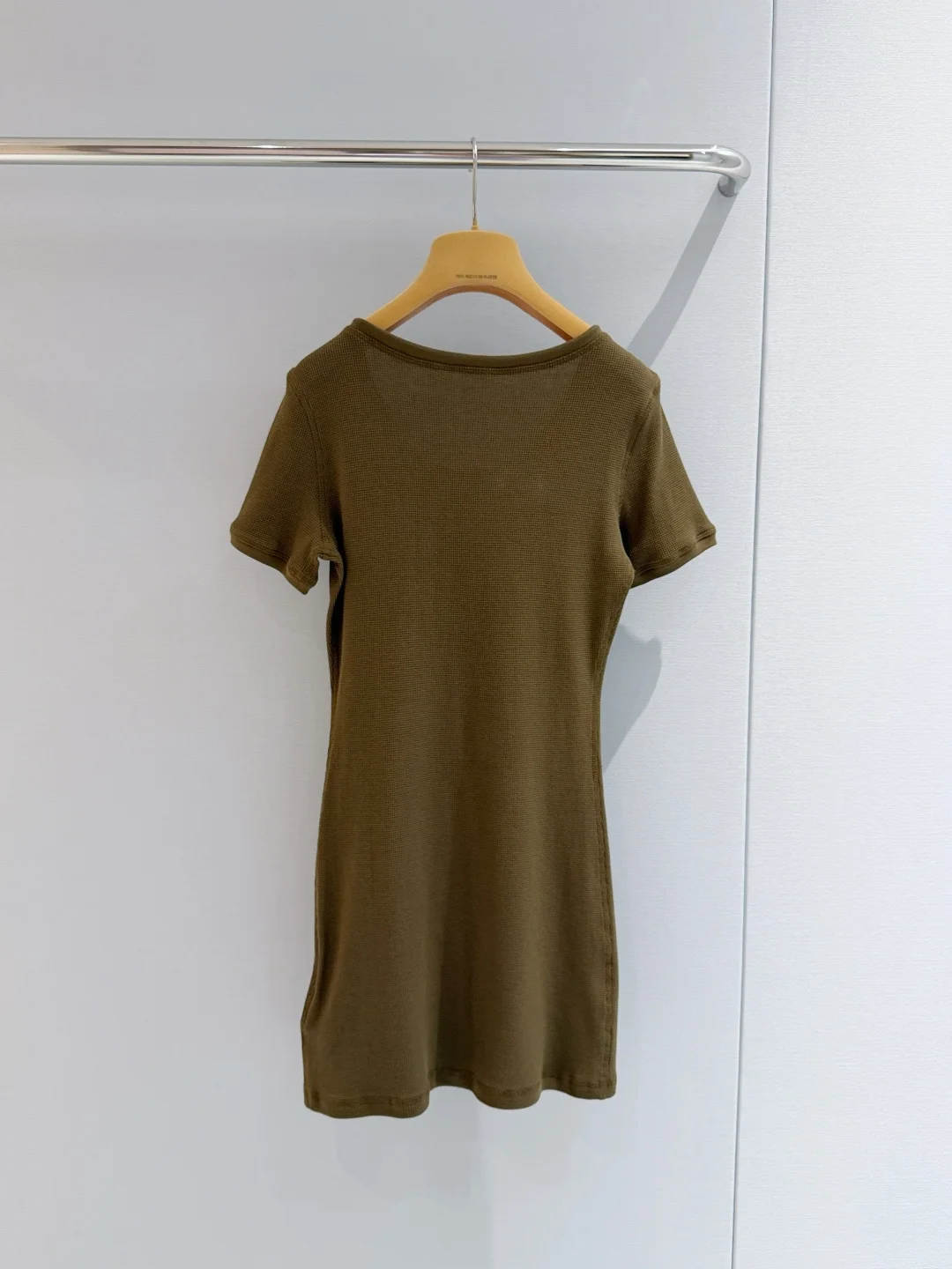 

2026 New Summer Knitted Short Sleeve Dress