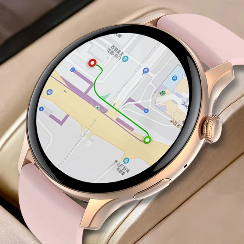 2026 Nieuwe Echte AMOLED Smart Horloge Dames Scherm Toon Altijd Tijd 466 * 466 HD Gezondheid Tracker Spraakoproepen NFC Smartwatch Vrouwen - afbeelding 2