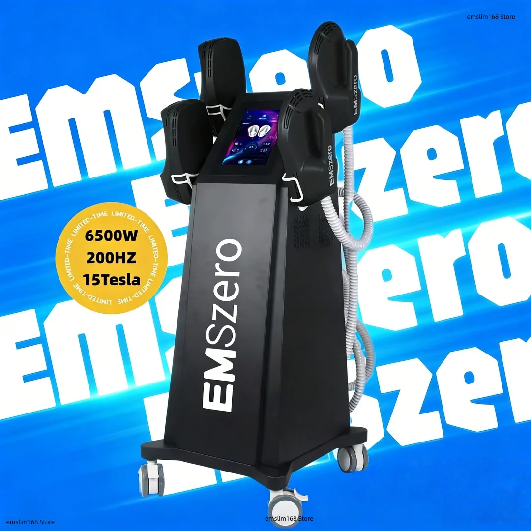 

Professional EMSzero NEO RF Machine Hi-EMT Body Sculpting Fat Burning 6500W EMS Slimming Build muscles Beauty Equipment 200HZ