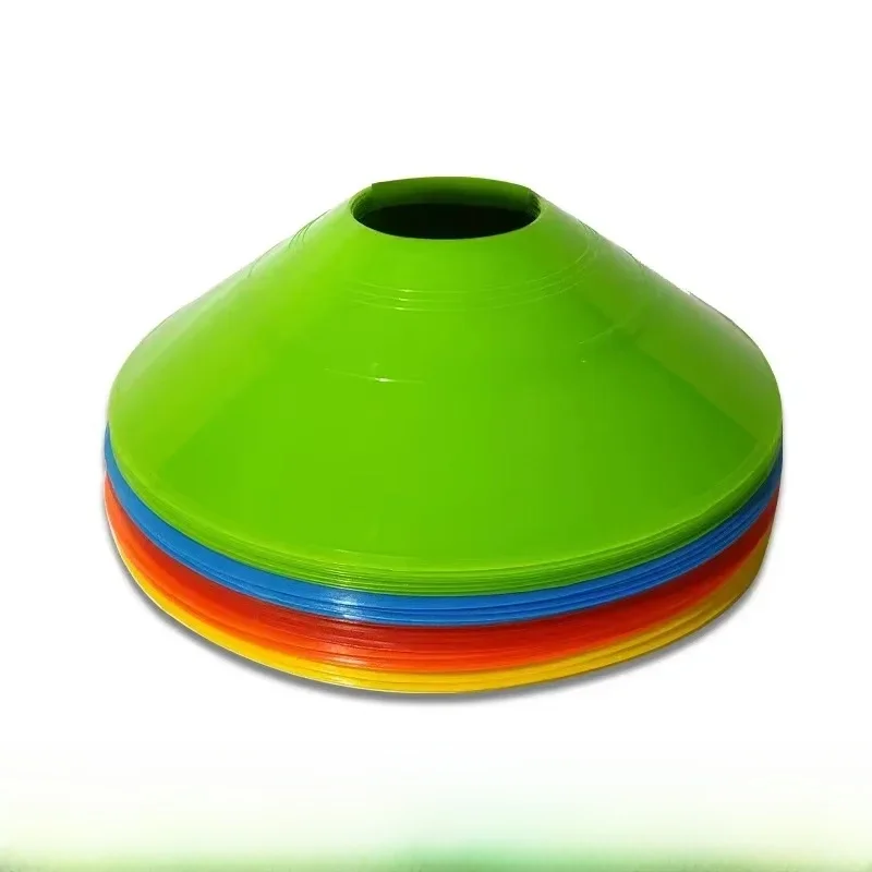 Ensemble de cônes 10 pièces, équipement d'entraînement de Football pour enfants, cônes de disque professionnels, exercice d'agilité, Obstacles, évite les accessoires d'entraînement sportif