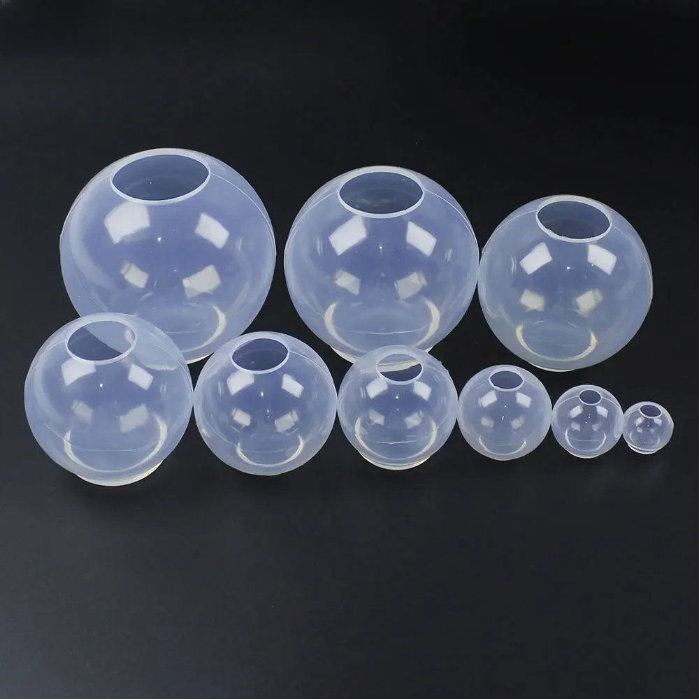 JCD 20-100mm boule forme Silicone moule 3D planète boule résine époxy moule pour bricolage résine époxy moules artisanat décoration de la maison outils