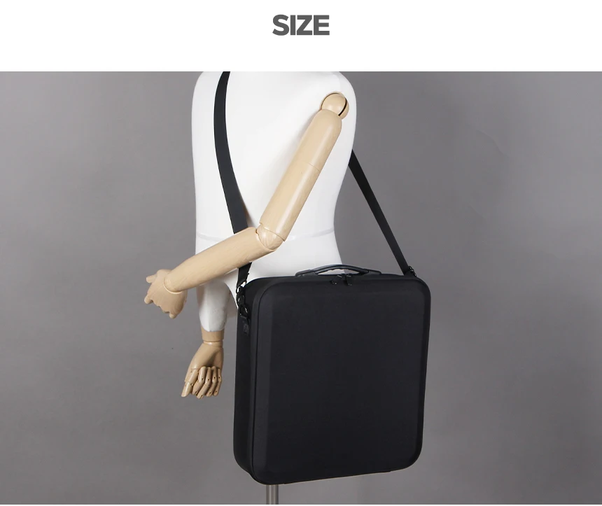 STB010 37x37x11cm EVA Sicherheitskoffer Mehrzwecktasche Multi-Aufbewahrungstasche mit Griff Utility Box Werkzeugkasten Zubehör-Aufbewahrungstasche – Detail 3