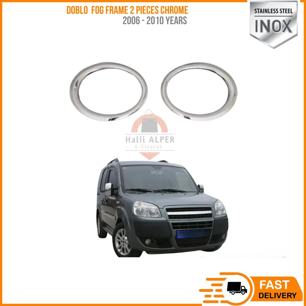 

Противотуманная рама для DOBLO 2006-2010, 2 шт., хромированные, доступные запчасти для автомобилей, высокое качество, доволен