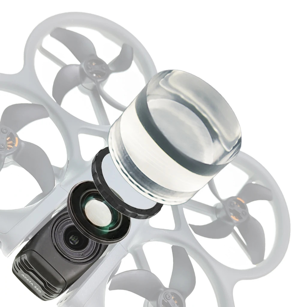 

MUROS Camera Lens Glass Cover For DJI Avata 360 Drone Protective Lens Glass With Iron Ring Removal Repair Tool