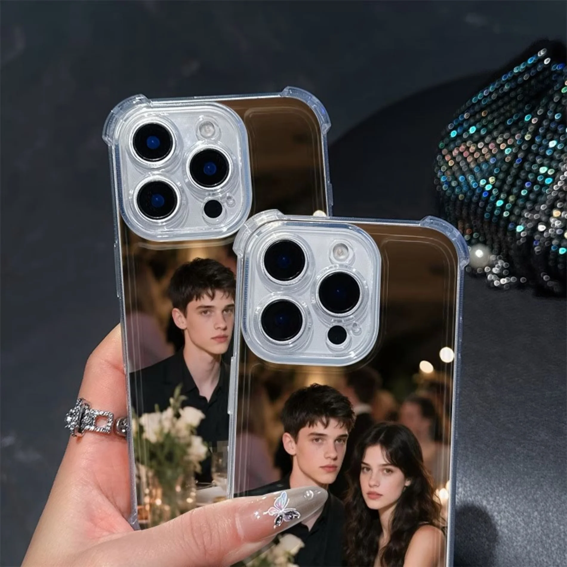 Clear DIY Customized Wedding P - đánh giá và giá Phone Cases Custom