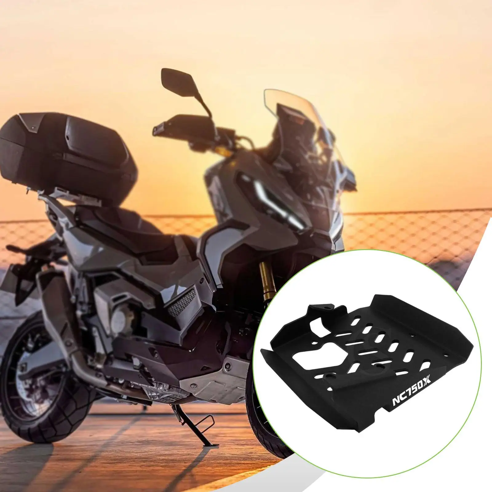 

Усиленная алюминиевая защита картера двигателя для Honda X-ADV 750, прямая замена, защита днища для бездорожья