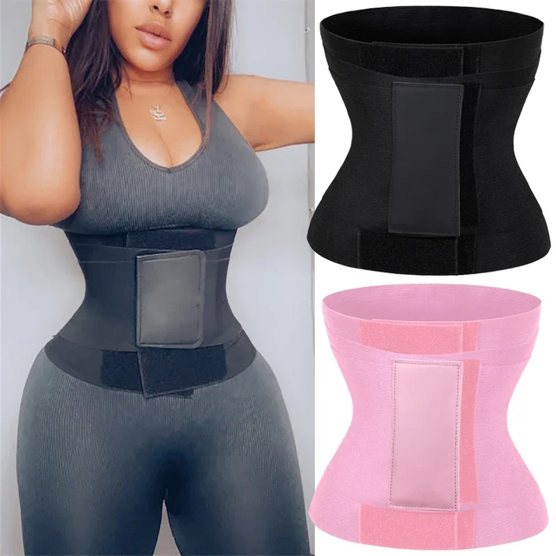 Taille formateur Corset gaine amincissante femmes pansement enveloppement ventre tondeuse Fitness ceinture minceur modélisation sangle Snatch Me Up sport