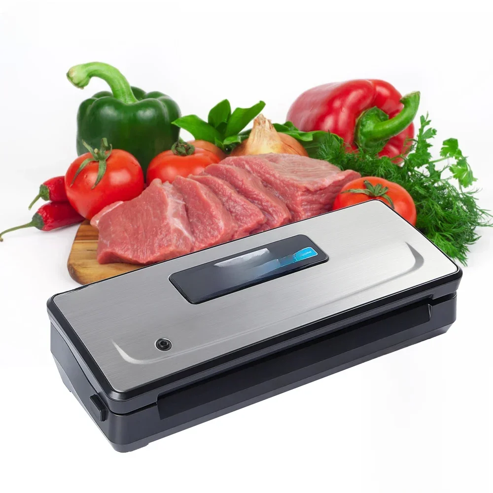 INKBIRD INK-VS02 Vakuumiergerät, Verpackungsmaschine für die Aufbewahrung von Lebensmitteln, Haushalt, Vakuum-Lebensmittelverpacker, Sous-Vide-Vakuumbeutelrollen
