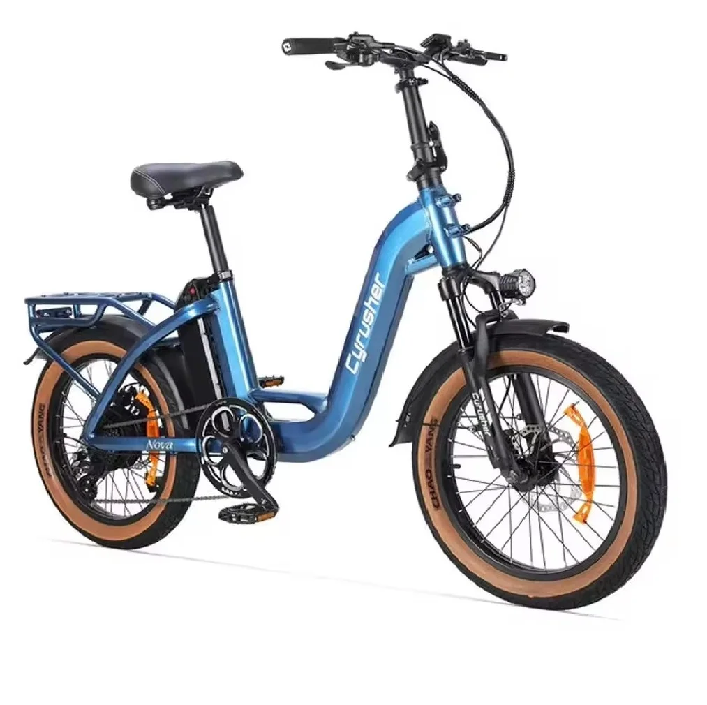 

Cyrusher NOVA Adult 250W 36V15AH Urban Commuter Electric Bicycle 20” Men And WomenTire E-Bike