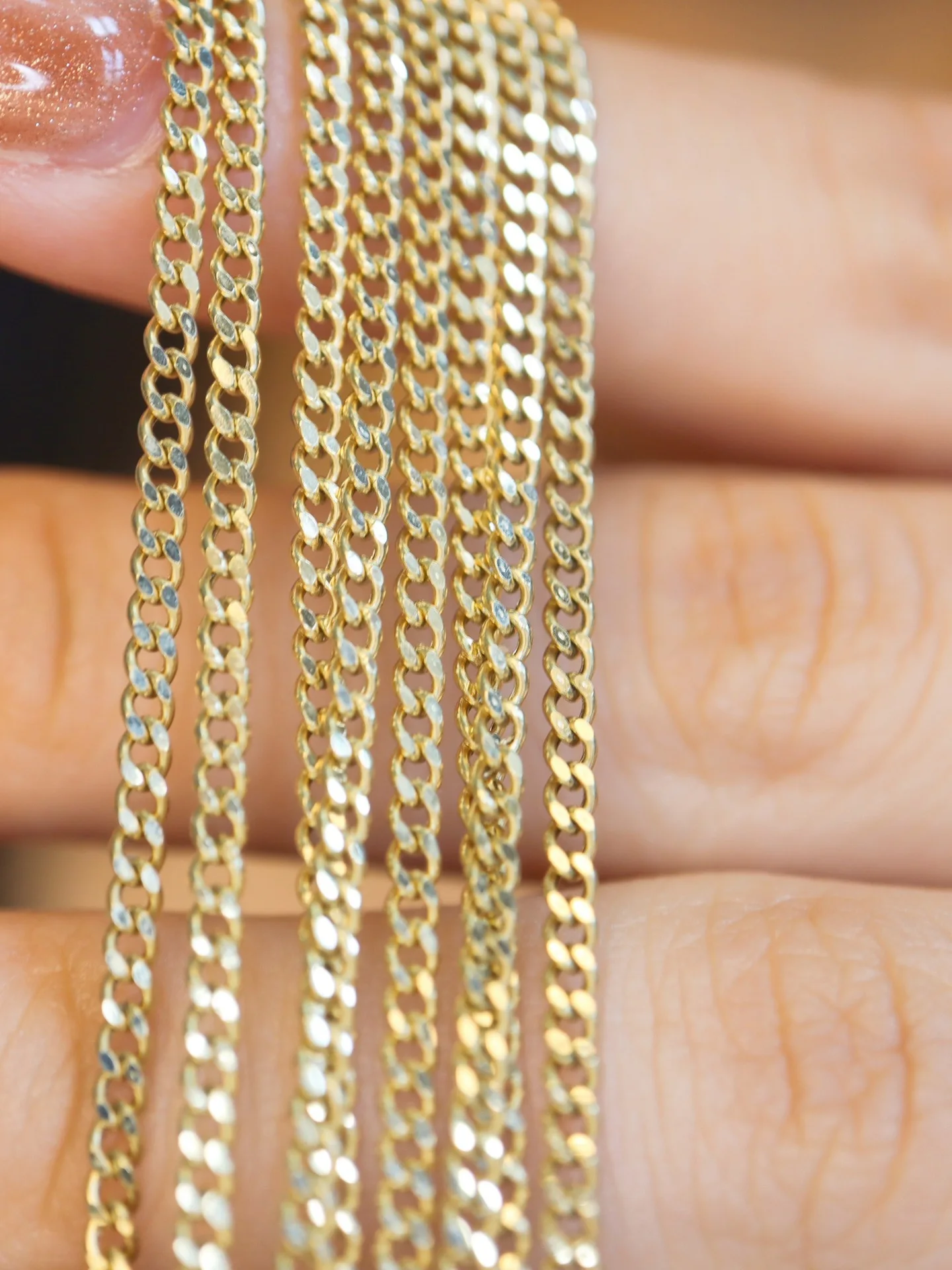 MADALENA SARARA 18k Yellow Gold Rope Thick Chain Women Necklace AU750