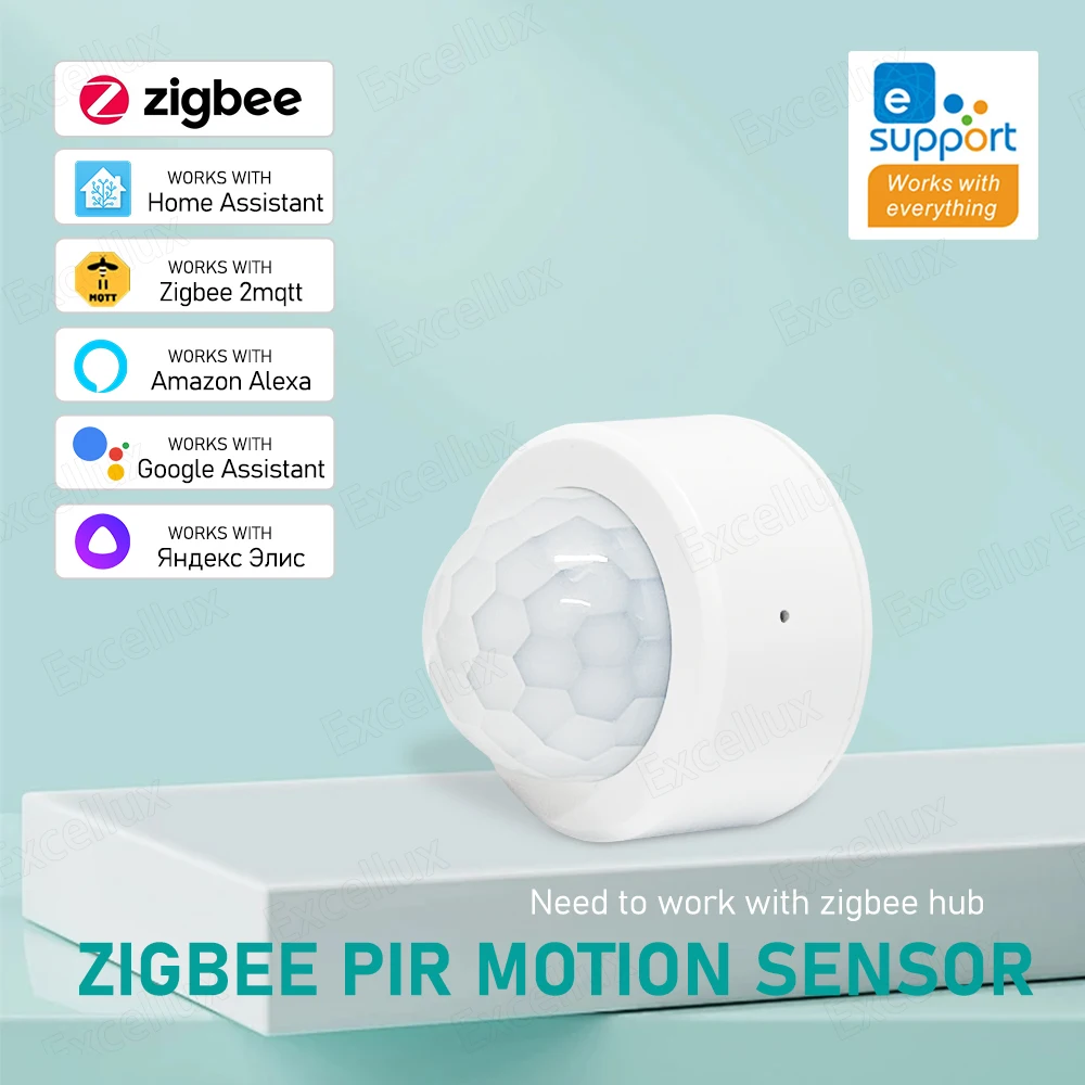 EWelink Zigbee 3.0 Motion Sensor Smart Human Body PIR Sensor Infrared Detector Security Alarm Sensor Support Z2M Home Assistant