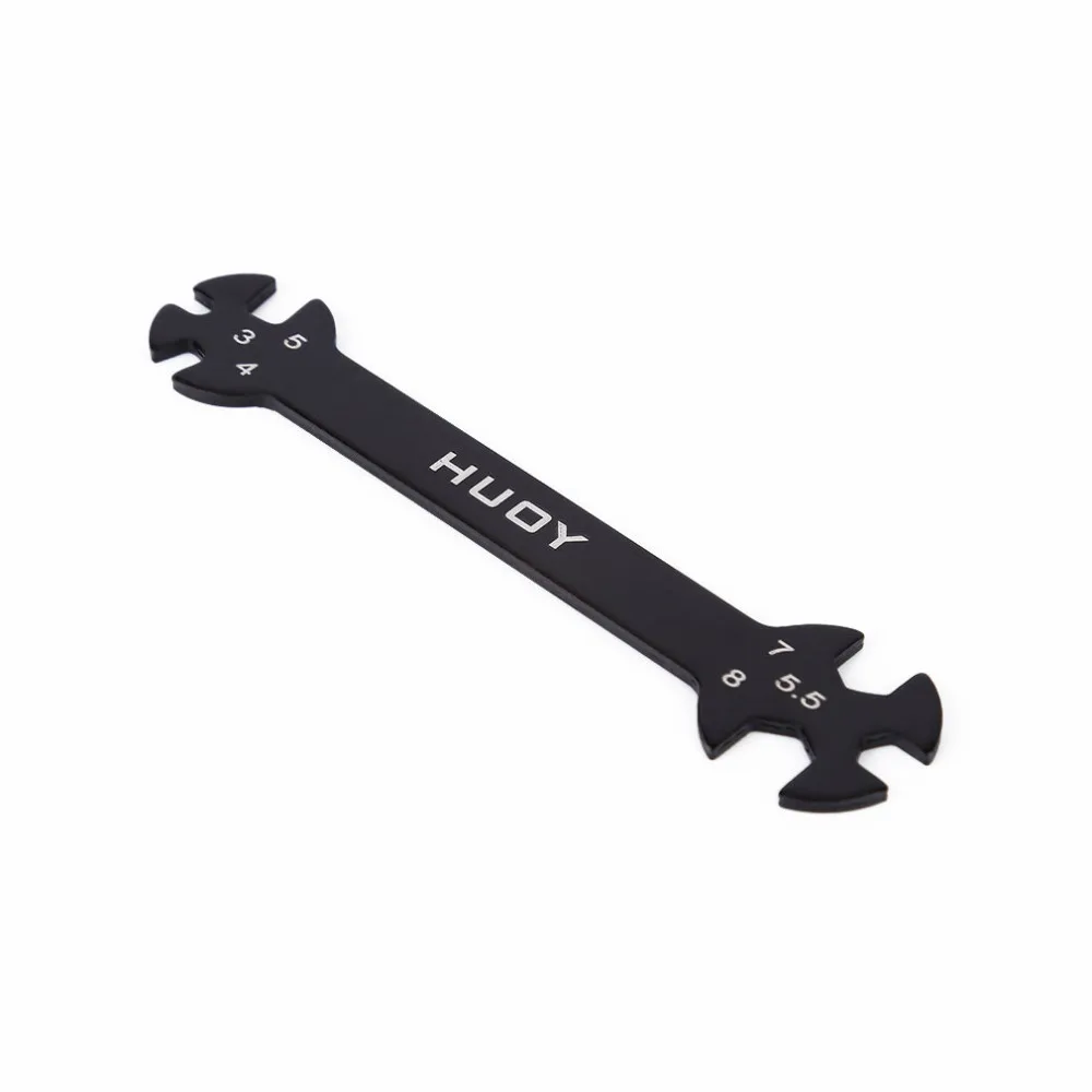 1Pcs 6 in 1 Wrench Tool Remote Control Tools 3/4/5/5.5/7/8mm for Turnbuckle Screws with Nuts Multifunctional RC Car Toy Parts