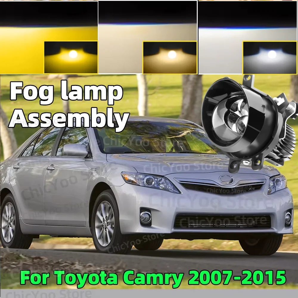3 inch Car Fog Light Bi Direct Laser LED Projector Lenses For Toyota Camry 2007 2008 2009 2010 2011 2012 2013 2014 2015