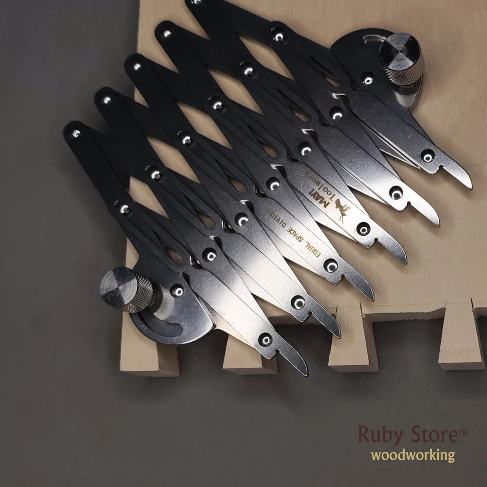 Equal Space Divider Woodworking Tool Dovetail