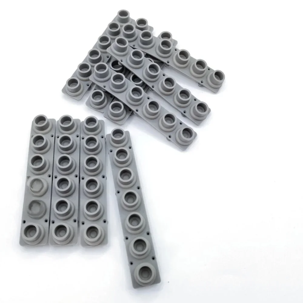 Tampon en caoutchouc conducteur de bande de contact principal pour Korg Polysix RK-100 XR-61 XR-800 DW-6000