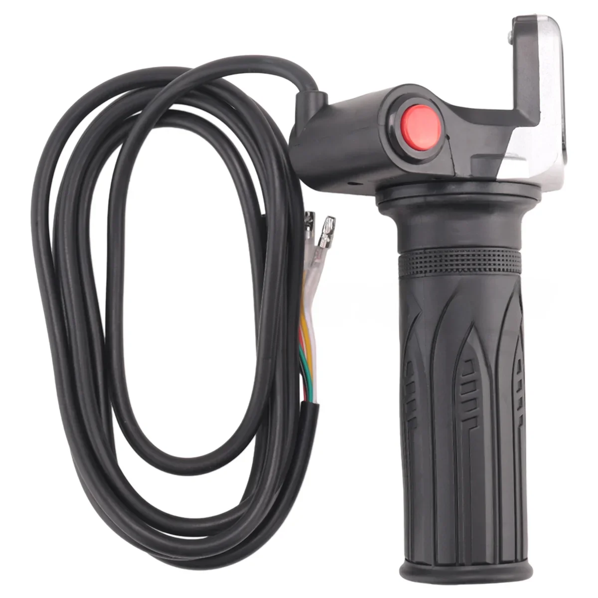 AliExpress 48V Electric Bicycle Scooter Speed Throttle Grip LCD Display with Switch EBike Twist Throttle Accelerator Handlebar Grip
