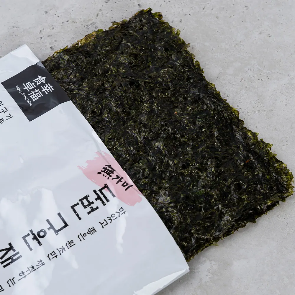 [신통씨푸드] 두번구운 명품 무조미 곱창재래돌김 50매