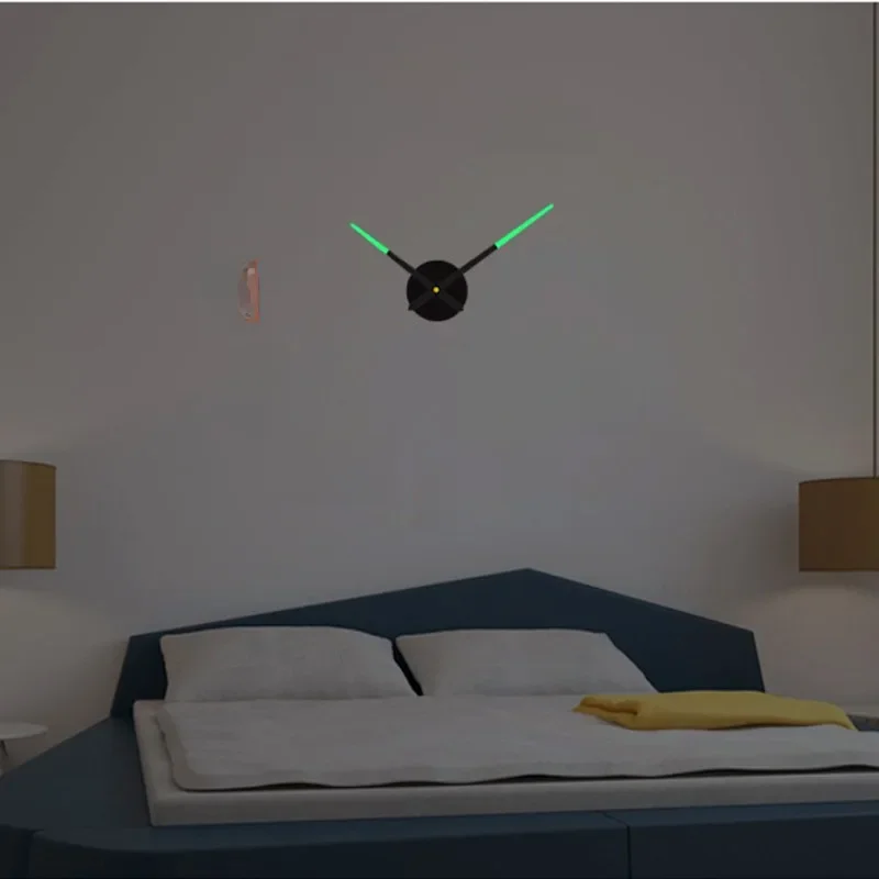 Horloge murale silencieuse Shoous créative, horloge numérique décorative tridimensionnelle, bricolage, salon et chambre à coucher, décoration murale en acrylique pour la maison