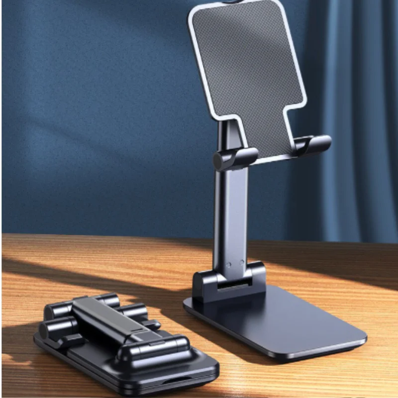 Adjustable desktop tablet and mobile phone holder