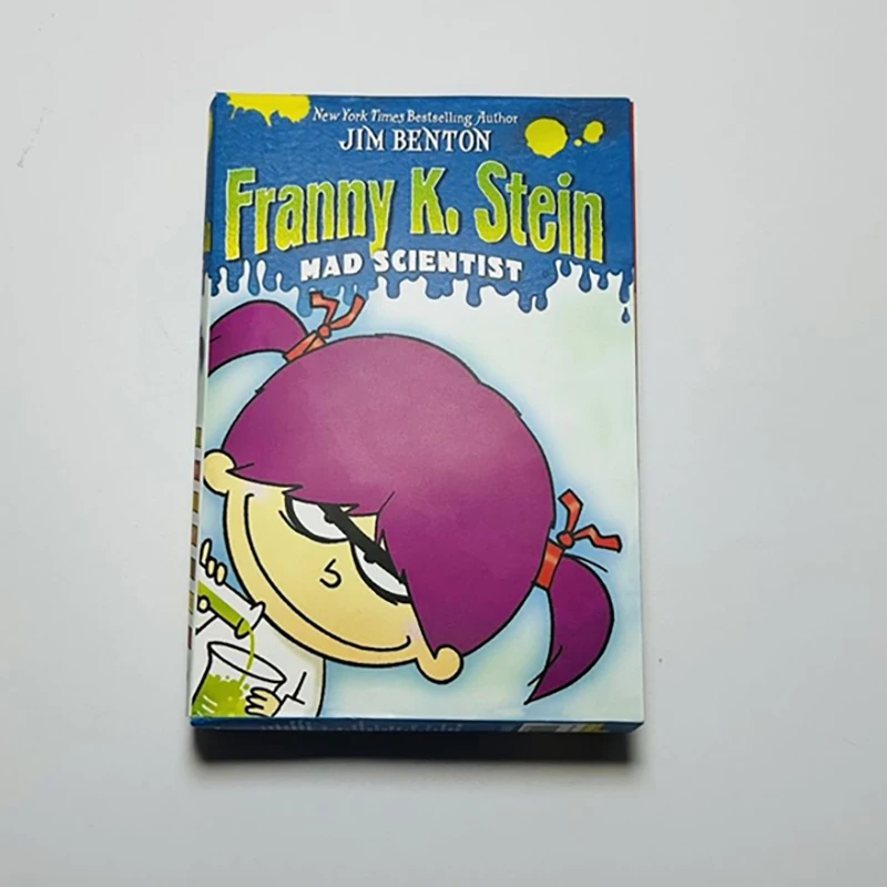 Full 7 volumes of Complete Franny Science Little Superman Crazy Scientist Children's English Story Illustration Picture Book