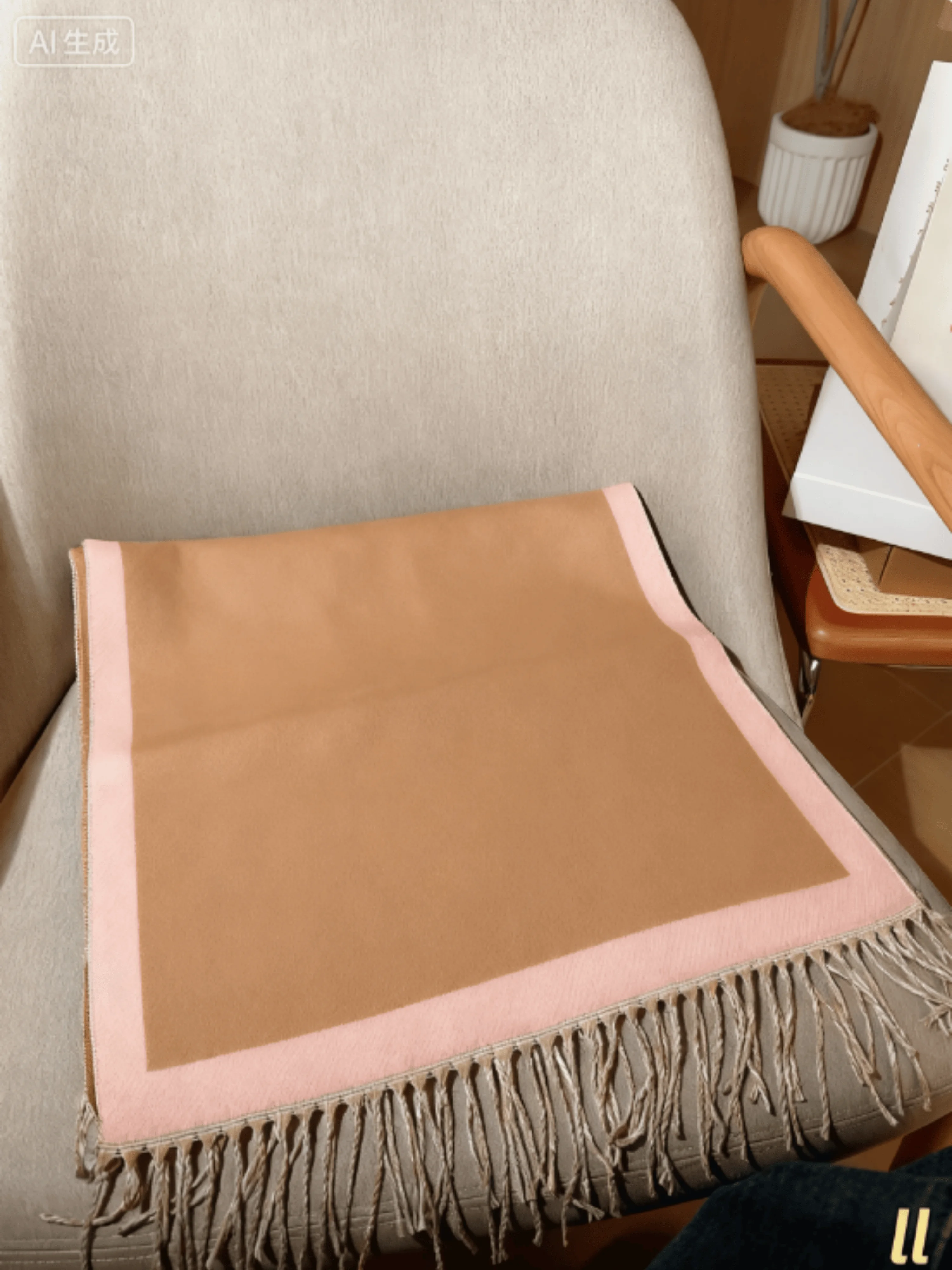 

2025 Women Scarf New Autumn Winter Fashion Versatile Simple Casual Dot Color Cashmere Scarf Women Scarf 45×185cm